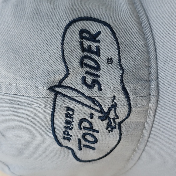 Sperry Top-sider Embroidered Logo Strapback Hat Cap - Picture 2 of 10